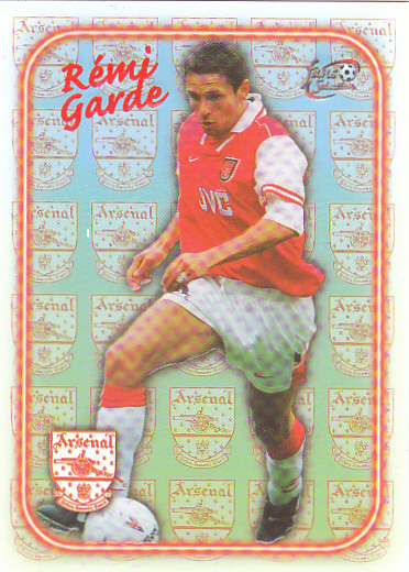 Remi Garde Arsenal 1997/98 Futera Fans' Selection Special Edition #SE13